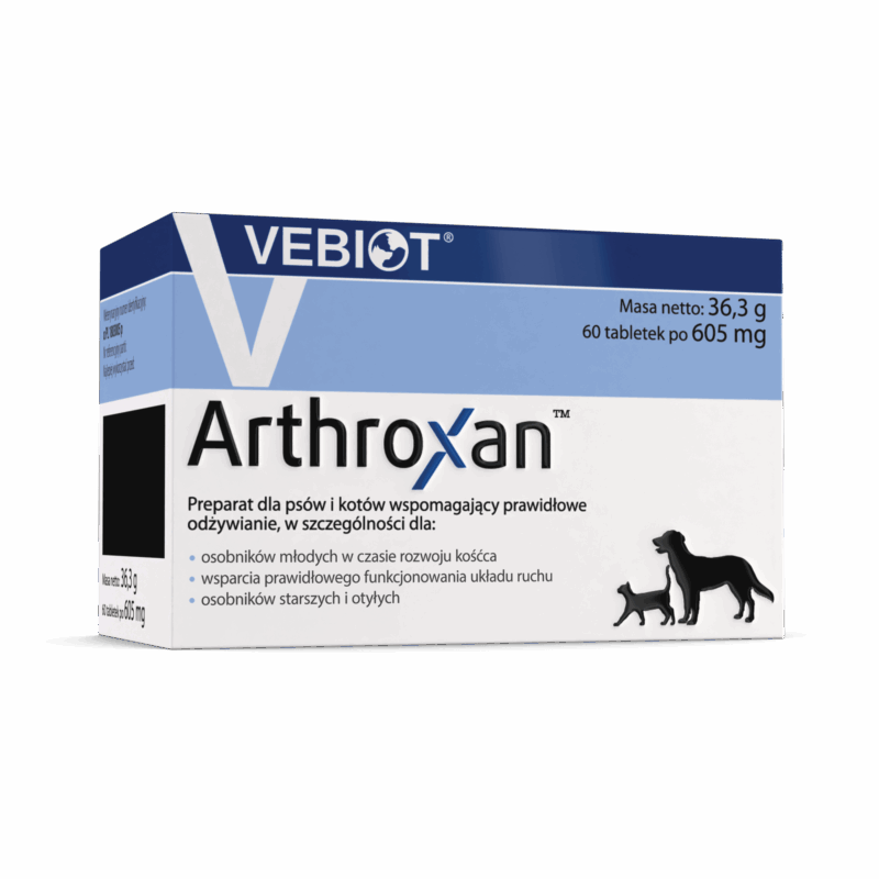 Arthroxan - wsparcie funkcjonowania stawów dla psa i kota