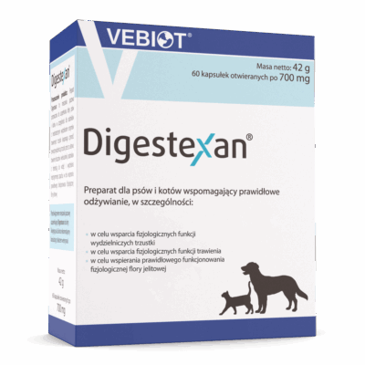 Digestexan - wsparcie funkcjonowania trzustki dla psa i kota