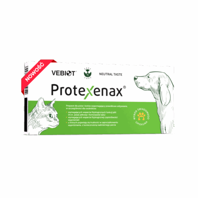 Protexenax – równowaga pracy jelit u psów i kotów